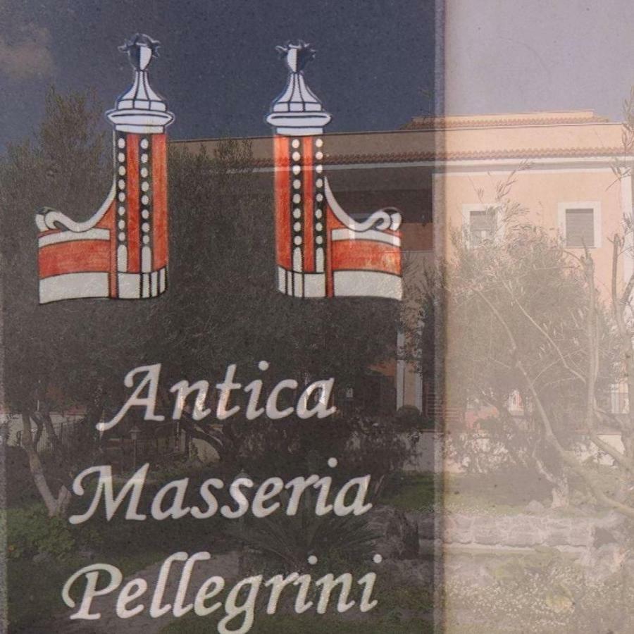 Antica Masseria Pellegrini Hotel Boscoreale Bagian luar foto